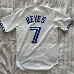 Toronto Blue Jays Jose Reyes Authentic Majestic Jersey Size Small